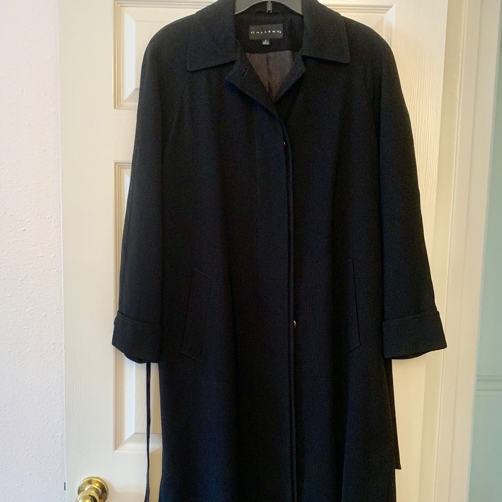 Long black coat